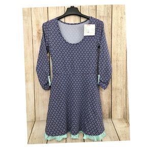 🍑 4/$25 Shrimp and Grits Kids Girls Floral‎ Dress